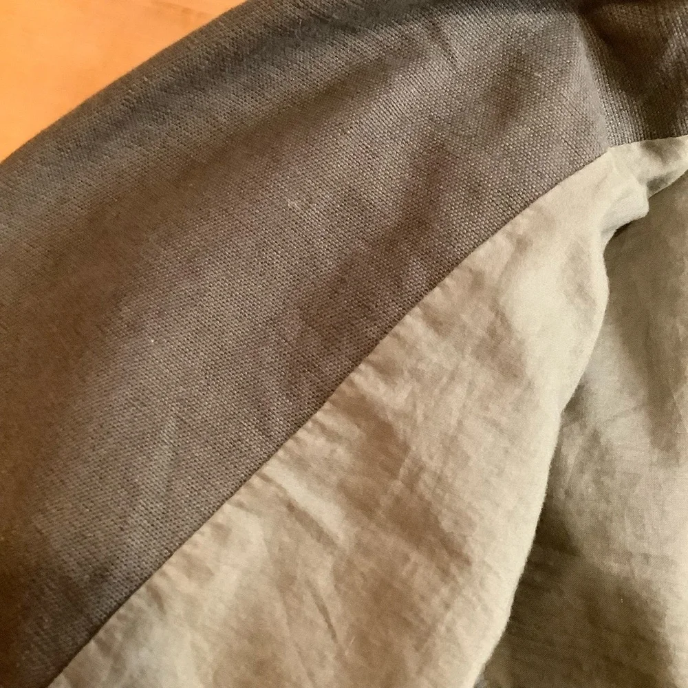 WILFRED FREE Olive Green Moto Jacket Size S - Picture 13 of 16